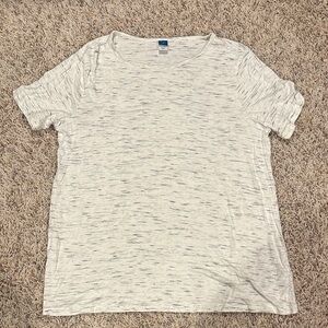 Old Navy Cream Short Sleeve Tee